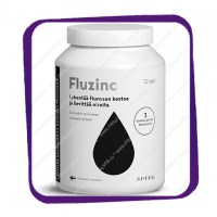 Apteq Fluzinc Salmiakin Makuinen (для лечения гриппа - лкричный вкус) таблетки - 72 шт
