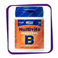 Multivita Beko Long B (витамины группы B с пролонгированным действием) таблетки - 100 шт