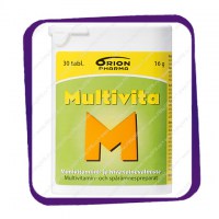 Multivita M (поливитамины на каждый день) таблетки - 30 шт