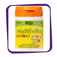 Multivita Juniori Tutti Frutti (Мультивита Юниор Тутти-Фрутти - мультивитамины) таблетки - 100 шт