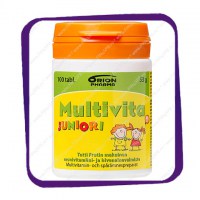 Multivita Juniori Tutti Frutti (Мультивита Юниор Тутти-Фрутти - мультивитамины) таблетки - 100 шт