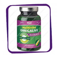 Multivita Omegalive Raskaus Omega-3 (для беременных) капсулы - 100 шт