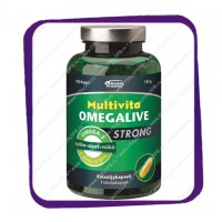 Multivita Omegalive Strong Omega-3 (Рыбий жир Омега-3 - усиленный) капсулы - 100 шт