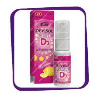 Devisol Spray D3 20 mikrog (Девисол Спрей D3 20 мкг - лимонный) спрей - 20 мл
