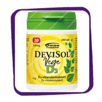 Devisol Vege D3 20 mikrog (Девисол Веге 20 мкг) таблетки - 200 шт