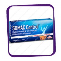 Somac Control 20 Mg (Сомак Контрол 20 Мг - от изжоги) таблетки - 7 шт