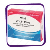 Zolt 15 Mg (Золт 15 мг - средство от изжоги) капсулы - 14 шт