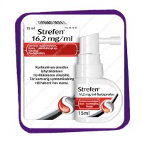 Strefen 16,2 mg/ml (от боли в горле c флурбипрофеном) спрей - 15 мл