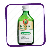 Moller Omega-3 Vahva (Моллер Омега-3 Вахва - усиленный) объём - 250 мл