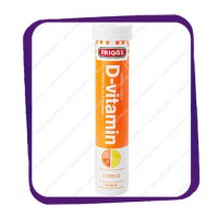 Friggs D-Vitamin Citrus (витамин D с цитрусовым вкусом) шипучие таблетки - 20 шт