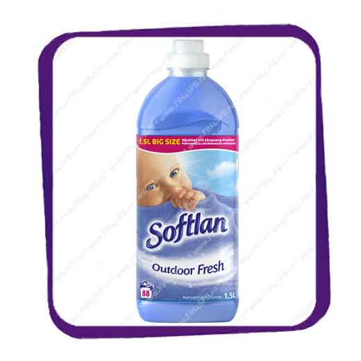 фото: Softlan Outdoor Fresh 1,5 L - ополаскиватель для белья