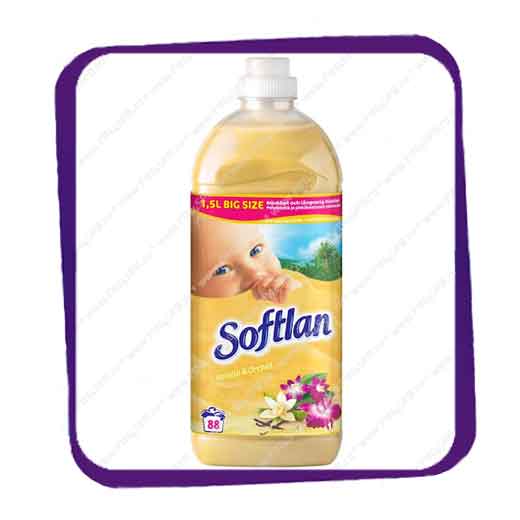 фото: Softlan Vanilla and Orchid 1,5 L - кондиционер для белья.