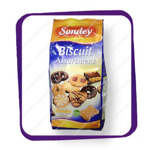 фото: Sondey - Biscuit Assortment 500gr (Печенье ассорти)