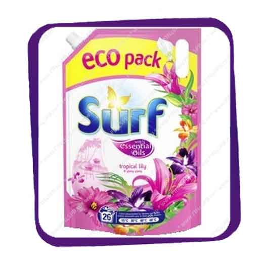 фото: Surf - wiht Essential Oils - Tropical Lily & Ylang Ylang - soft eco pack 2L