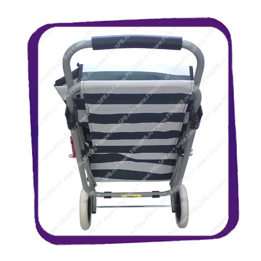 фото: Тележка стул с сумкой зеленая