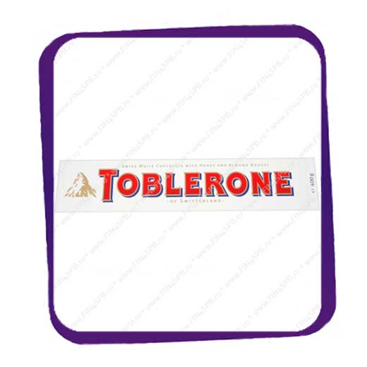 фото: Toblerone Swiss White Chocolate 360gr