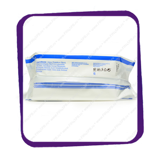 фото: Toujours Baby Wipes - Sensitive - Panthenol - Provitamin B5 72pcs - влажные салфетки