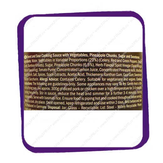 фото: Vitasia Sweet & Sour Sauce 460 gE