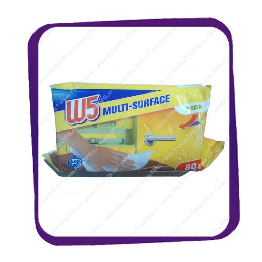 фото: W5 Multi-Surface Wiper Lemon 80X