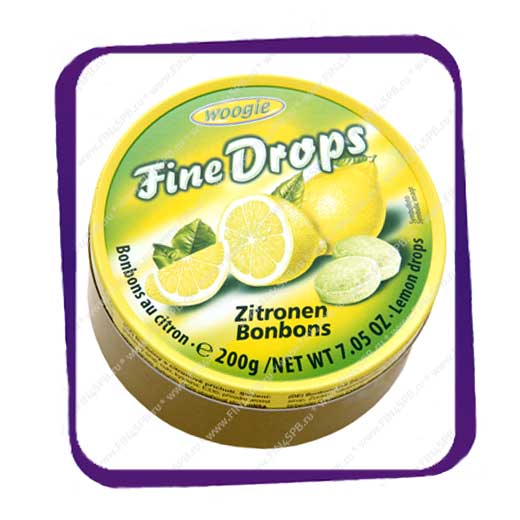 фото: Woogie Fine Drops Lemon Drops 140g