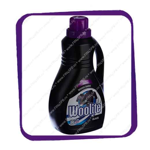 фото: Woolite - Black 1,5L - гель для стирки черных вещей