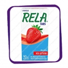 Rela Tabs Mansikka – таблетки  с лактобактериями, аромат клубника - 90 шт.