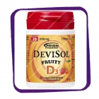 Девисол Фрутти D3 20 мкг (Devisol Fruity D3 20 Mkg) жевательные таблетки - 100 шт