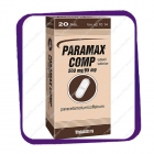 Paramax Comp 500 mg/65 mg (Парамакс Комп - жаропонижающие) таблетки - 20 шт